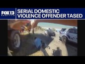 Bodycam captures arrest of Kent serial domestic violence offender