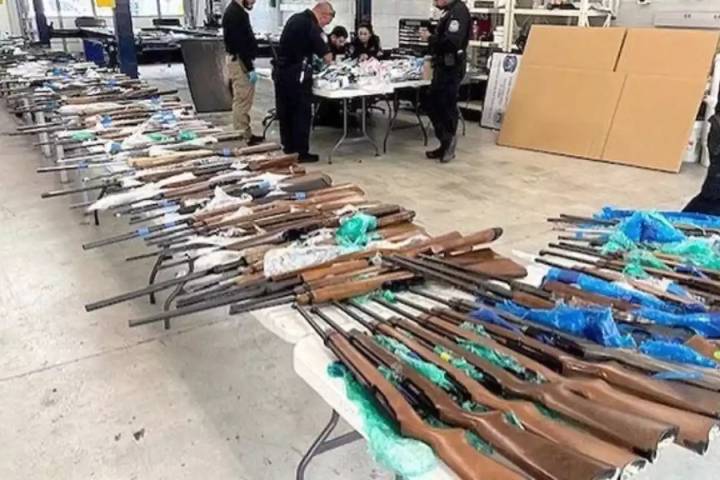 Estados Unidos frena tráfico de armas: decomisan 400 que venían rumbo a México y detienen a implicados
