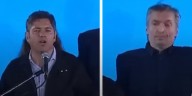 Los gestos llamativos de Máximo Kirchner mientras hablaba Axel Kicillof tras la derrota del peronismo en Buenos Aires