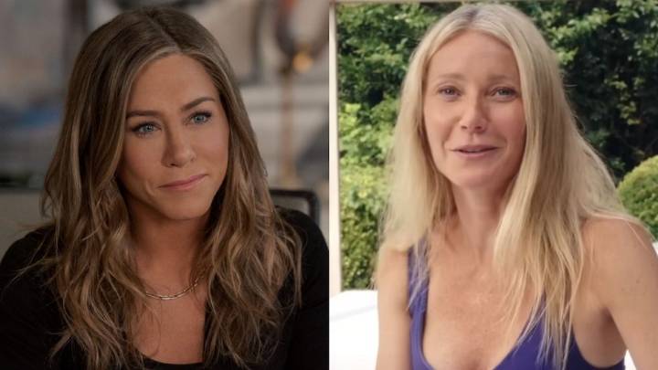 Jennifer Aniston Gives Gwyneth Paltrow Her Flowers, Says There's One Reason She Thrives So Well In Hollywood