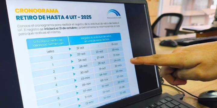 Retiro de AFP: ¿Quiénes pueden solicitar en octubre y reciben el depósito en noviembre?