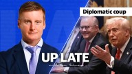 Up Late: Albo had a win in Washington despite the elephant in the room