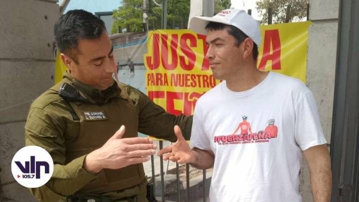 Padre de ciclista en estado grave agradeció gestión de carabinero para ser recibido por director de hospital