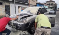 Nave de Mister Frank III se quemó en esquina de la Catedral