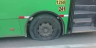 “Es por su bien”: transportistas pinchan llantas de buses durante el paro de hoy en Lima y Callao