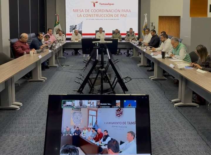 Instruye Américo Villarreal a vigilancia permanente en Tampico-Madero-Altamira ante crecida del río Pánuco