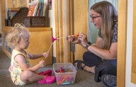 Student parents piece together child care and higher education