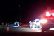 Una camioneta chocó contra el guardarrail tras despistarse en la Autovía Artigas