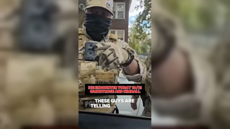 Un representante de Illinois describe un encuentro con ICE en el que se utilizó un arma