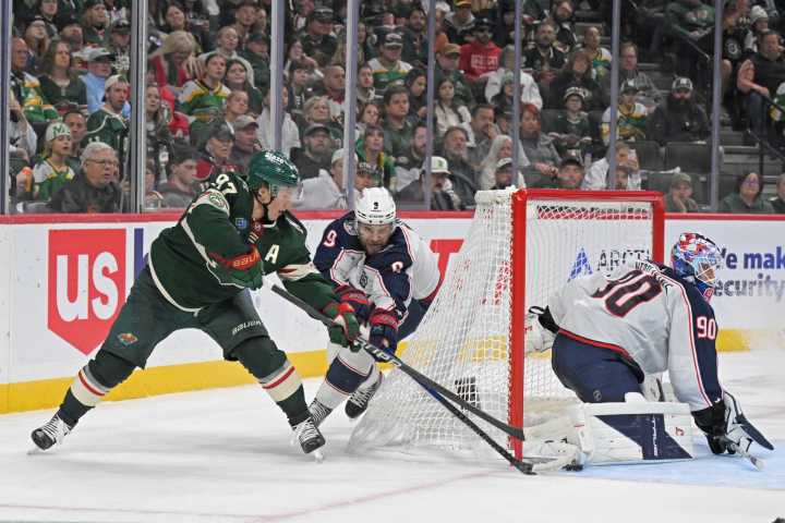 Blue Jackets spoil Wild’s home opener party