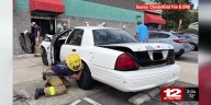Car drives into Chesterfield pet grooming business