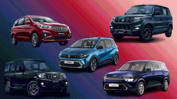 Top 5 affordable seven-seater cars for big families