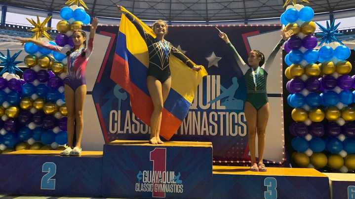 Lunavioleta Ruiz, orgullo Nariñense y Reina de la Gimnasia Artística en Guayaquil, es El Personaje 10.
