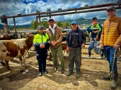 Ganaderos y campesinos participan en jornada de prevención liderada por la Policía