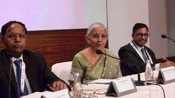 Nirmala Sitharaman launches foreign currency settlement system at GIFT City