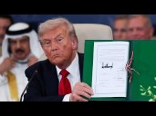 Trump participates in a Gaza peace deal signing