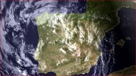 Ambiente cuberto ao norte e máis despexado ao sur