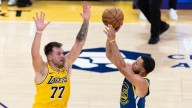 NBA: Golden State Warriors top LeBron-less Los Angeles Lakers as Oklahoma City Thunder pull off dramatic win over Houston Rockets on opening night
