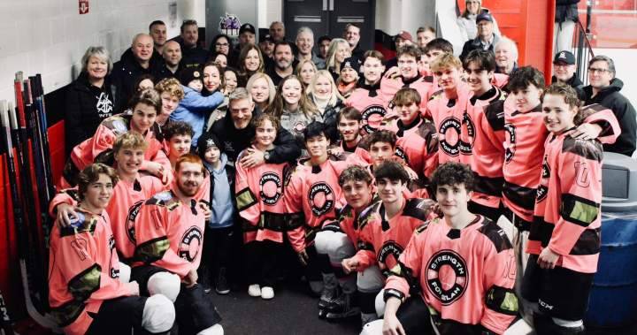 Florida Panthers’ Brad Marchand returns to Halifax to coach tribute game for friend’s daughter