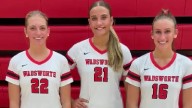 Wadsworth's Lilly McComas, Rowan Kelly, Lauren Decker