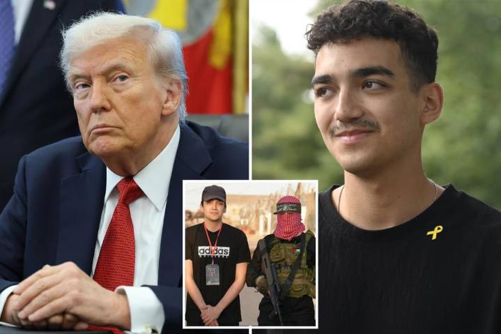 Trump to host Edan Alexander, American who spent 584 days in Hamas captivity, at White House 