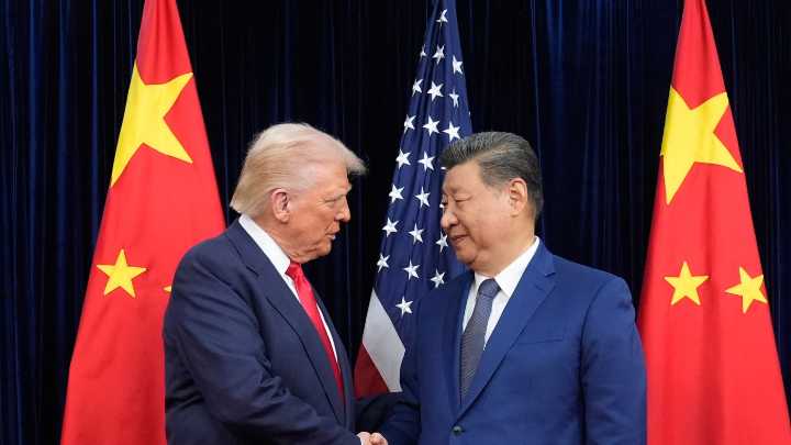 Leaders of U.S. and China meet amid trade war : State of the World from NPR : NPR