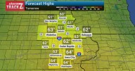 Breezy and cooling this week. Some Tuesday rain