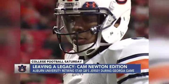 Auburn to retire Cam Newton’s jersey this Saturday