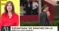 Ana Rosa retrata a Sánchez por su espantada en la Fiesta Nacional: «¿De qué tiene miedo?»
