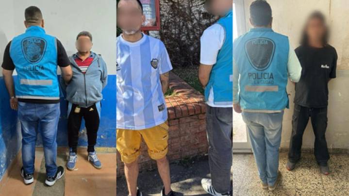 Quiénes son los 16 prófugos que atraparon cuando fueron a votar