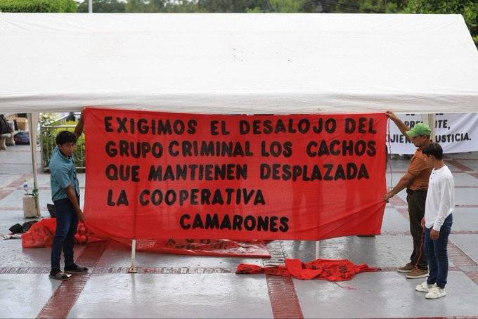 Plataforma Agraria continúa en los alrededores de la CSJ donde exigen la expulsión de banda criminal