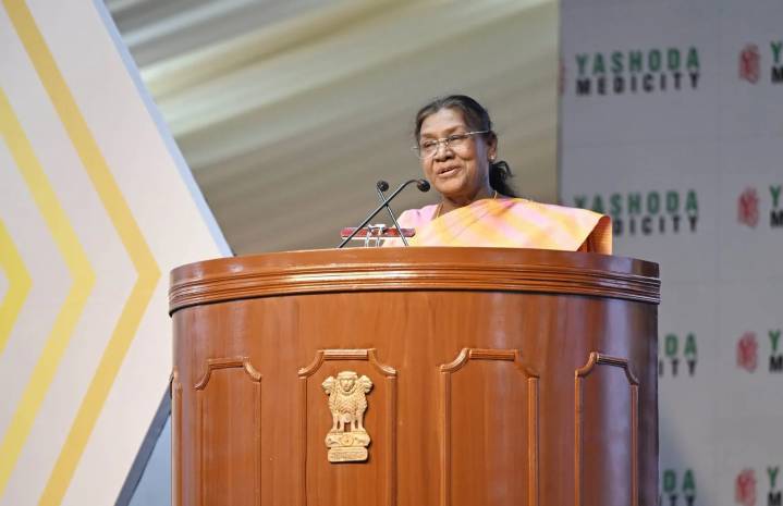 Strengthening healthcare is key to building healthy and developed India: President Murmu