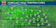Friday Forecast: Cooler with a rain chance