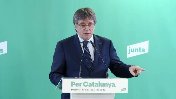 Puigdemont confirma la ruptura con el PSOE y Junts pasa a la oposición: "Podrá ocupar sillones, pero no podrá ejercer el Gobierno"