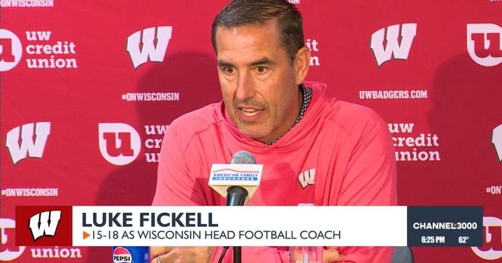 "I have not been told," Fickell focused on 2025, not his future at Wisconsin