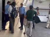 Police storms Islamabad press club