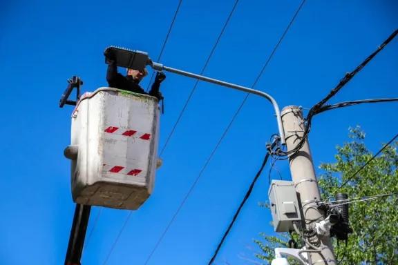 EPEN inició el recambio de alumbrado público en el barrio Nueva España