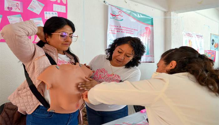 Gobierno estatal refuerza la lucha contra el cáncer de mama