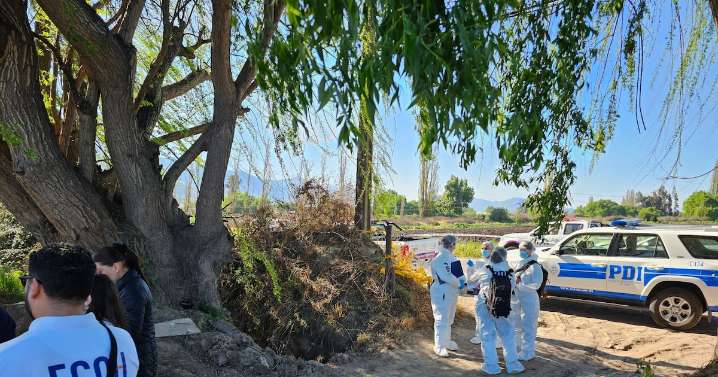 Hallan cuerpo descuartizado al interior de dos maletas en sector rural de Pudahuel