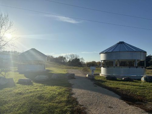 Portage la Prairie park caps 4-year project with unique grain bin shelters