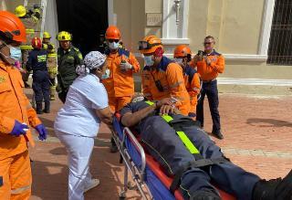Alcaldía confirma respuesta positiva en simulacro de emergencias
