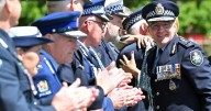 'How nervous am I': top cop's emotional farewell