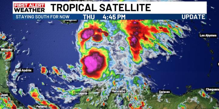 Tropical storm Melissa still confusing the models