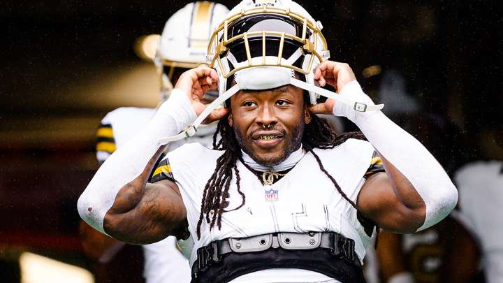 Alvin Kamara suggests he'll retire if Saints trade him amid 1