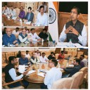 Div Com Kashmir Reviews Preparedness, Mitigation Plan in view of Weather Advisory