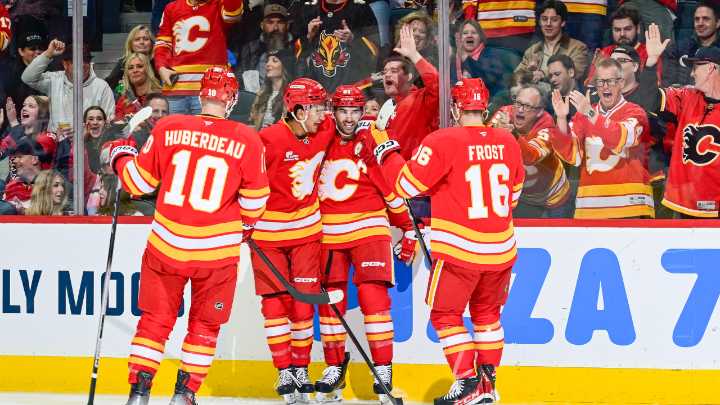 Coleman scores twice, Flames ease past Rangers to end 8