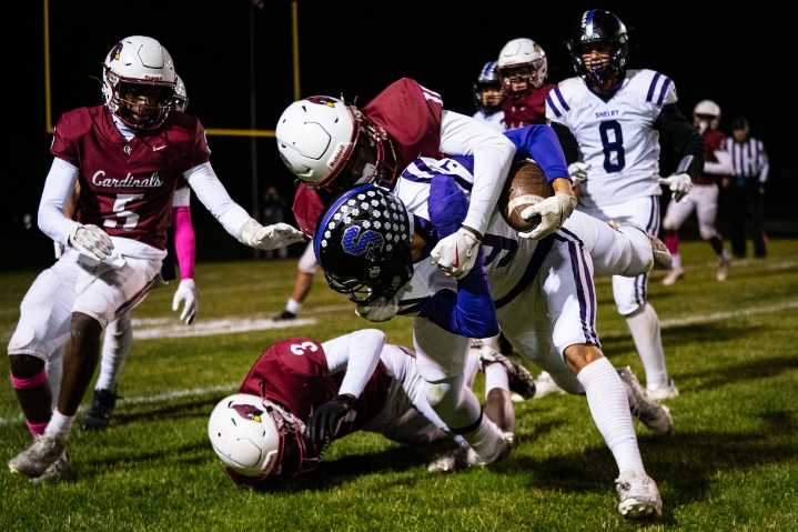 Muskegon-area high school football scoreboard for Oct. 24
