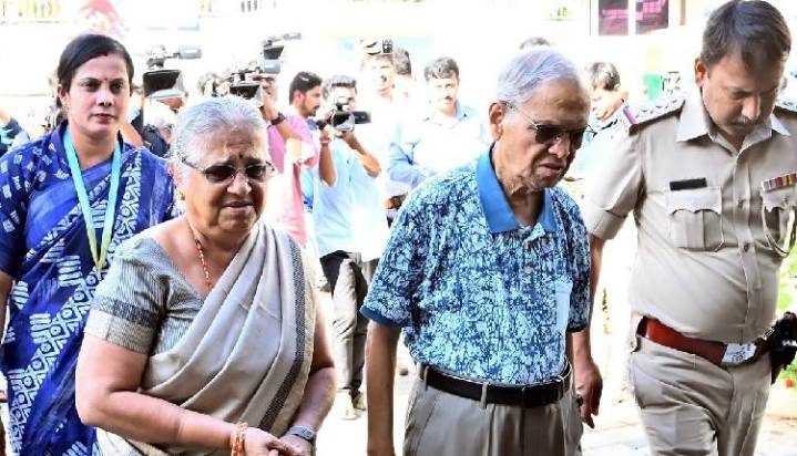 Infosys Founder Narayana Murthy, Wife Sudha Murty Decline To Participate In K’taka Caste Census