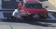 Teen e-bike rider charged after being hit by car in Milford, crash caught on video