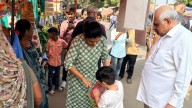 CM Bhupendra Patel goes Diwali shopping in Gandhinagar with grandson, backs ‘Vocal for Local’